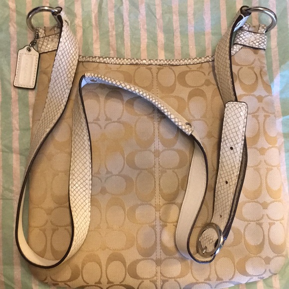 Coach Penelope Signature Crossbody Khaki F16536 - Picture 3 of 8
